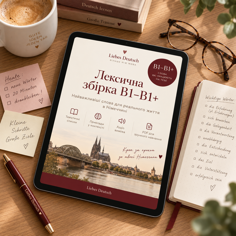 Лексична збірка В1-В1+
